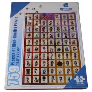 Certifiable D6 Hero 759-Piece Jigsaw Puzzle 18.9×26.75″ RPG Art (2019) New